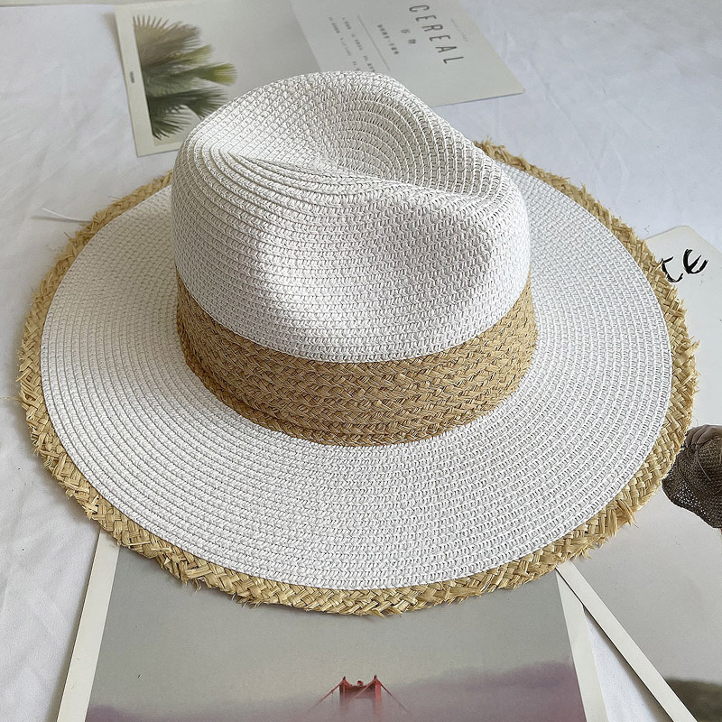 Fringed Brim Panama Hat Wide B - Musical Instrument Jazz recensie en prijs