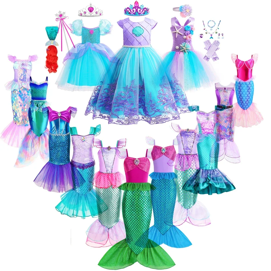 Mermaid Dress Girls Kids Cospl - Musical Instrument Trombone recensie en prijs