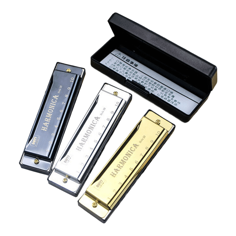 1PC 10 Holes Harmonica Metal M - Musical Instruments Names recensie en prijs