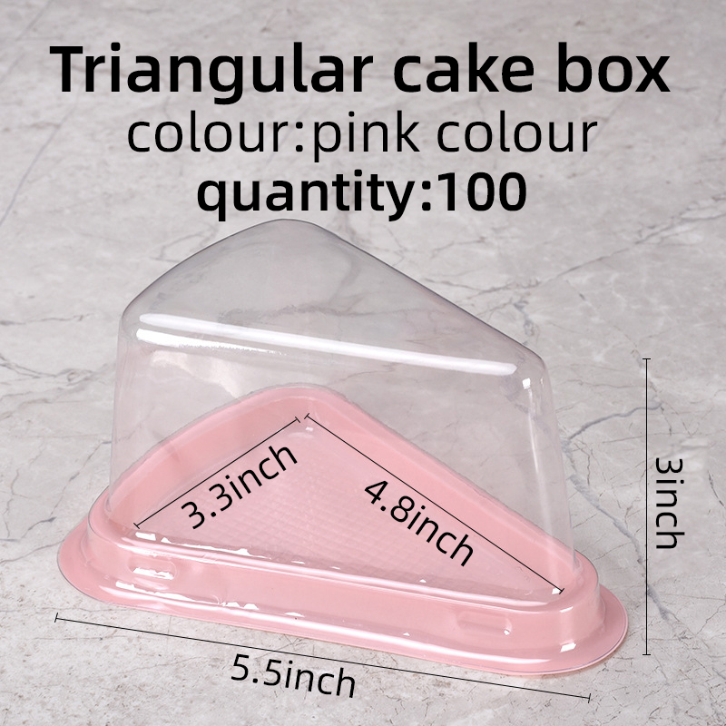 100 PCS Disposable Cake Box,Pl - Musical Instrument Triangle recensie en prijs