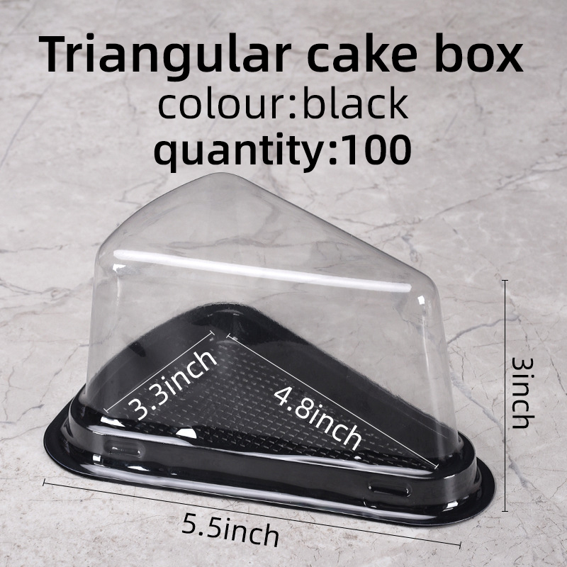100 PCS Disposable Cake Box,Pl - Musical Instrument Triangle recensie en prijs