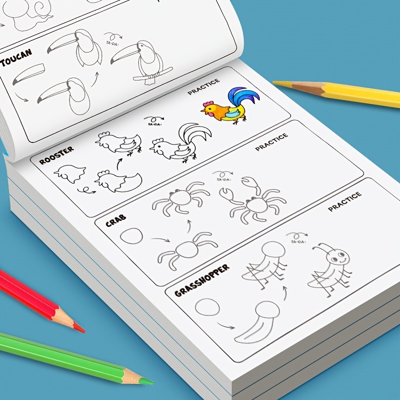 How to Draw Step-By-Step Book, - Musical Instruments Easy Drawing recensie en prijs