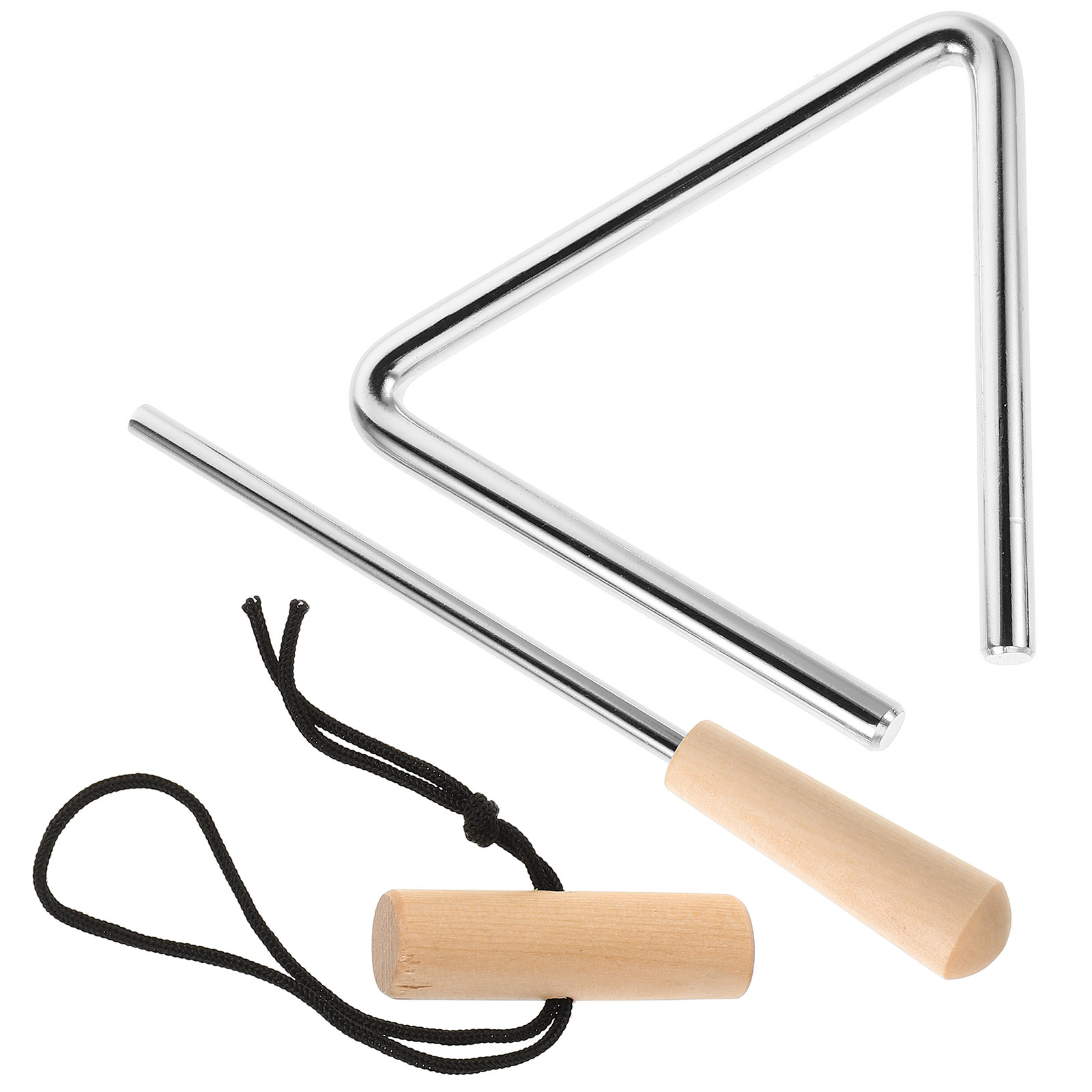 4 Inch Iron Triangle Percussio - Musical Instrument Triangle recensie en prijs