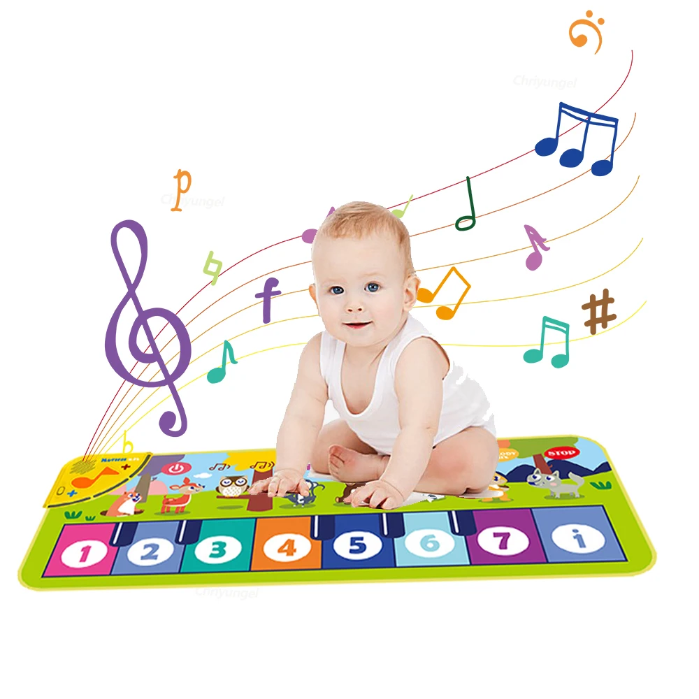 Piano Mat for Kids Kids Toddle - Musical Instruments Names recensie en prijs