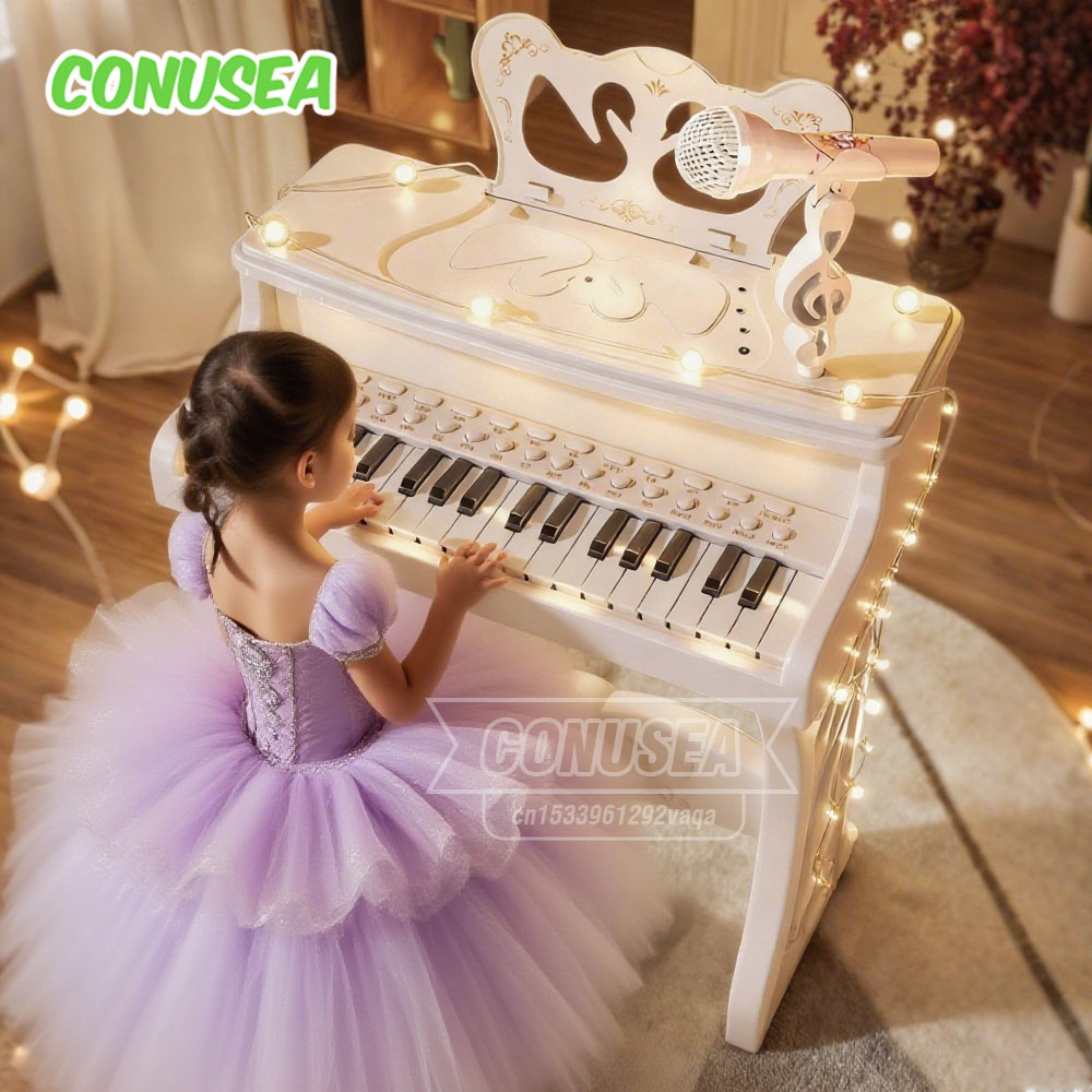 Baby Electronic Piano with Mic - Musical Instruments Names recensie en prijs