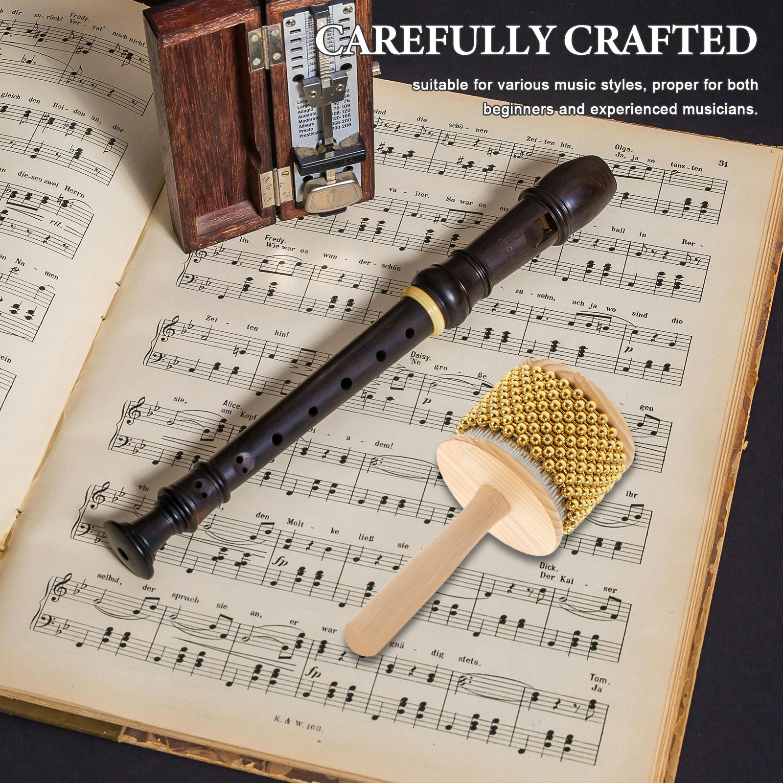 Mini Wooden Cabasa African Rhy - Musical Instrument Jazz recensie en prijs