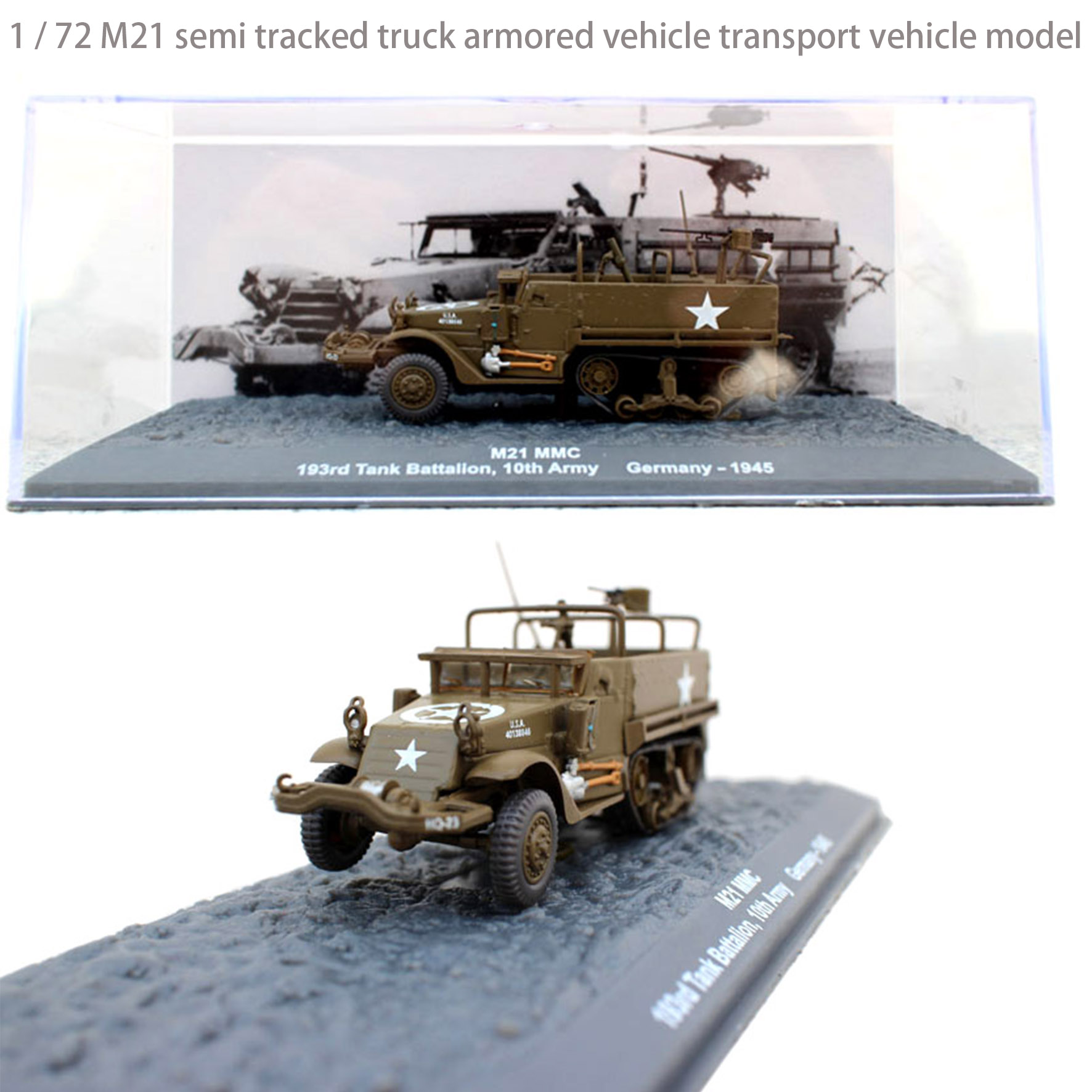1 / 72 1945  M21 semi tracked  - Musical Instrument Trombone recensie en prijs