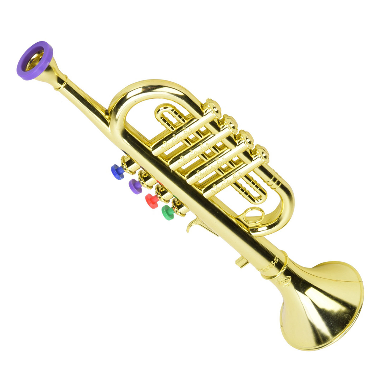 Kid Trumpet Golden Coated Plas - Musical Instrument Trombone recensie en prijs