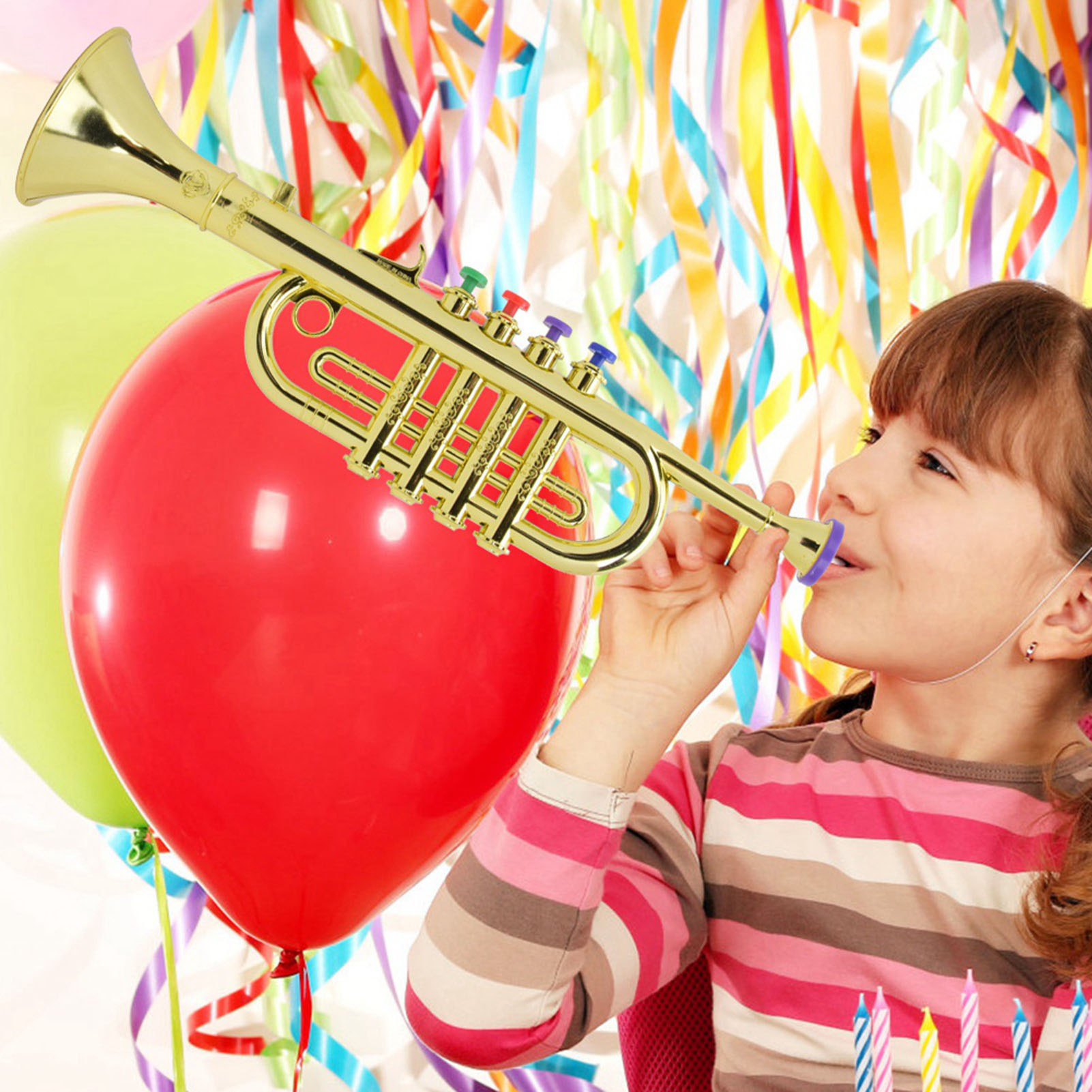 Kid Trumpet Golden Coated Plas - Musical Instrument Trombone recensie en prijs