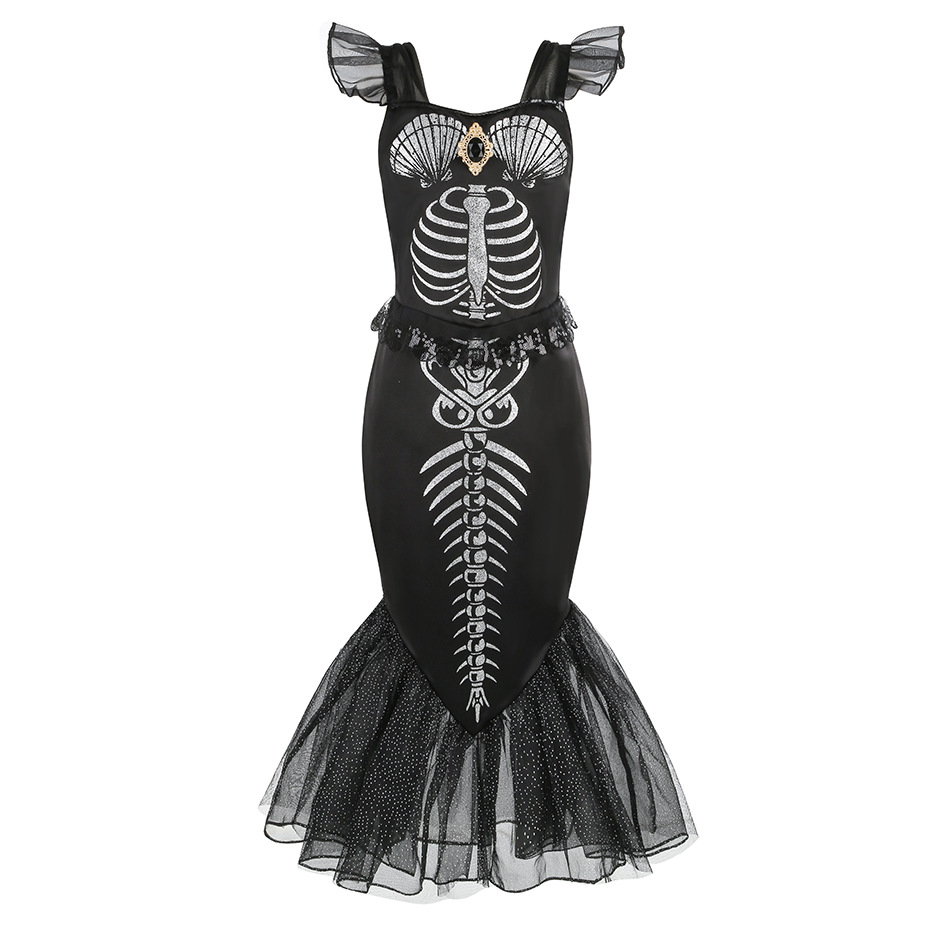 Horro Mermaid Skeleton Costume - Musical Instrument Trombone recensie en prijs