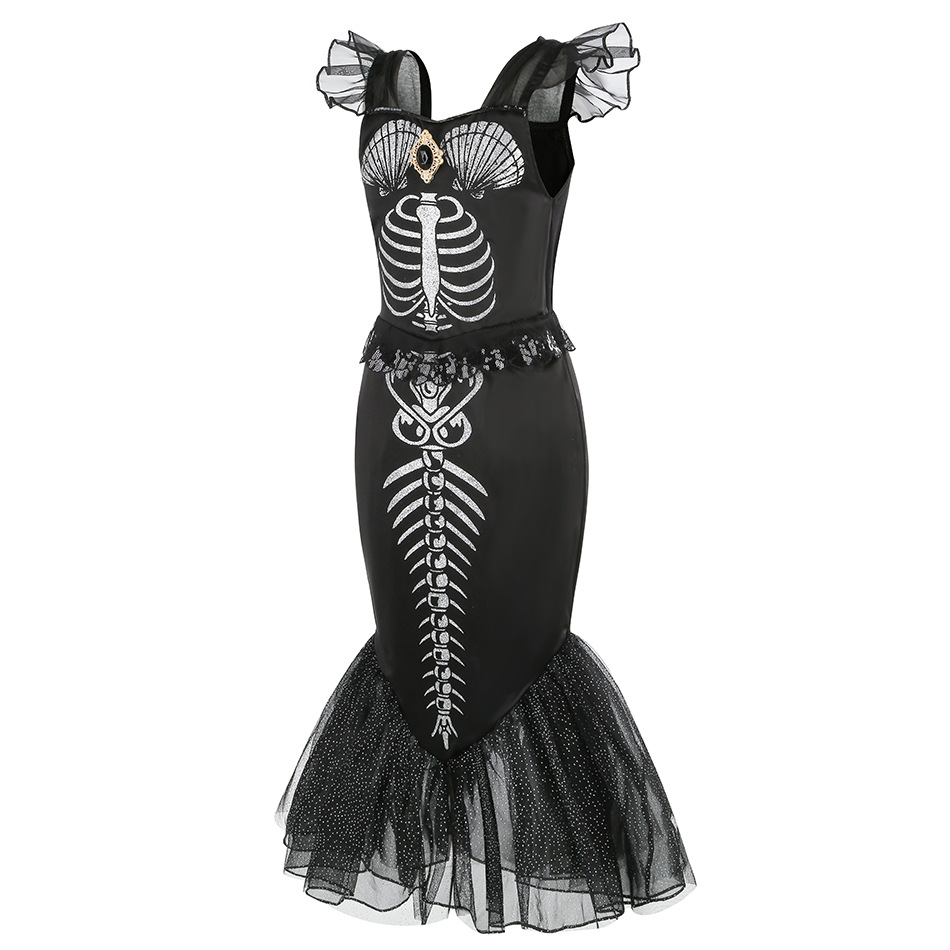 Horro Mermaid Skeleton Costume - Musical Instrument Trombone recensie en prijs